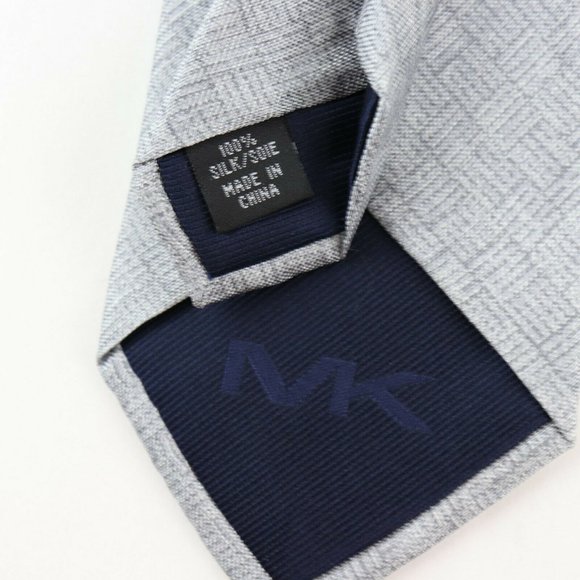 Michael Kors, Gray Men's Silk Neck Tie, NWT - Picture 5 of 5